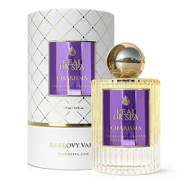 CHARISMA 100ml luxury spa perfume bottle from Karlovy Vary – exclusive niche fragrance gift with free shipping in EU