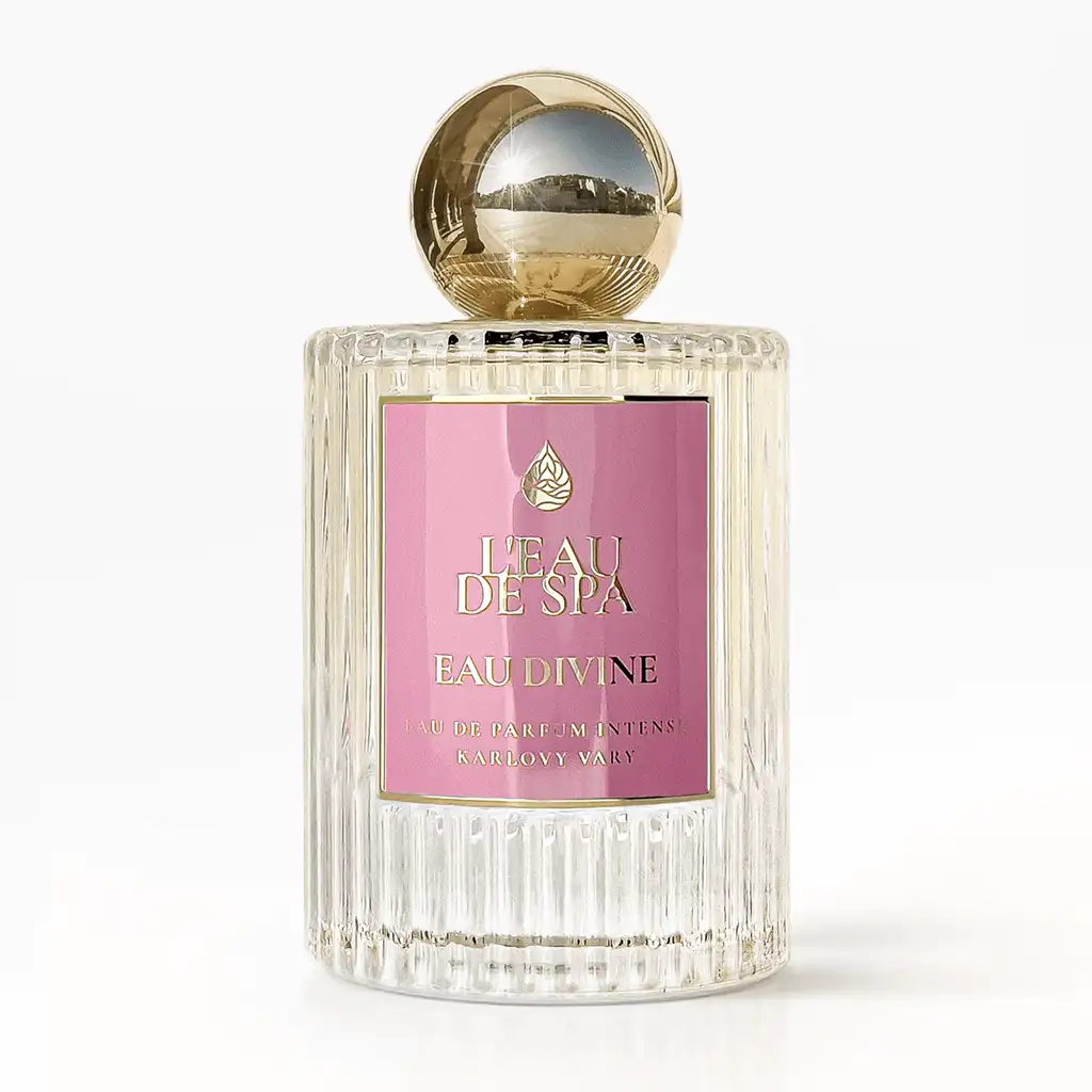 EAU DIVINE 100 ml – luxusní niche parfém z Karlových Varů. Exkluzivní lázeňská vůně v dárkovém balení s dopravou zdarma po celé EU.