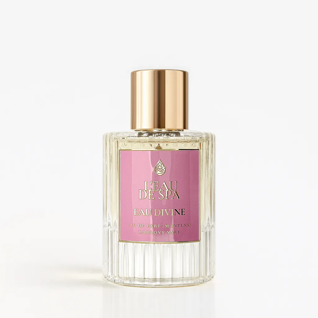 EAU DIVINE 50ml luxury niche perfume bottle from Karlovy Vary – exclusive spa fragrance gift